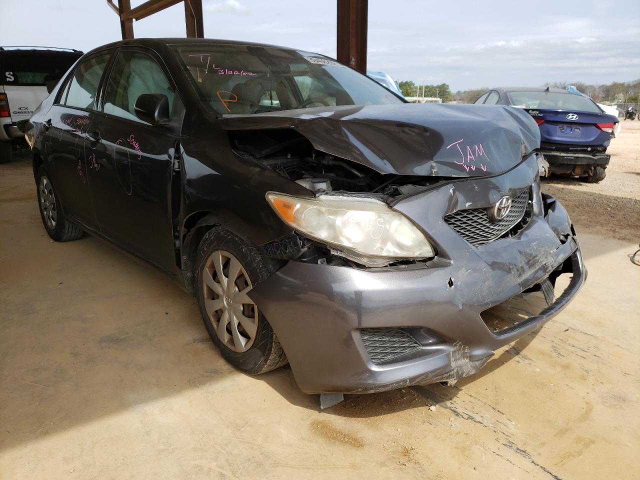 TOYOTA COROLLA BA 2009 with VIN JTDBL40E799051460 - Photo from auction
