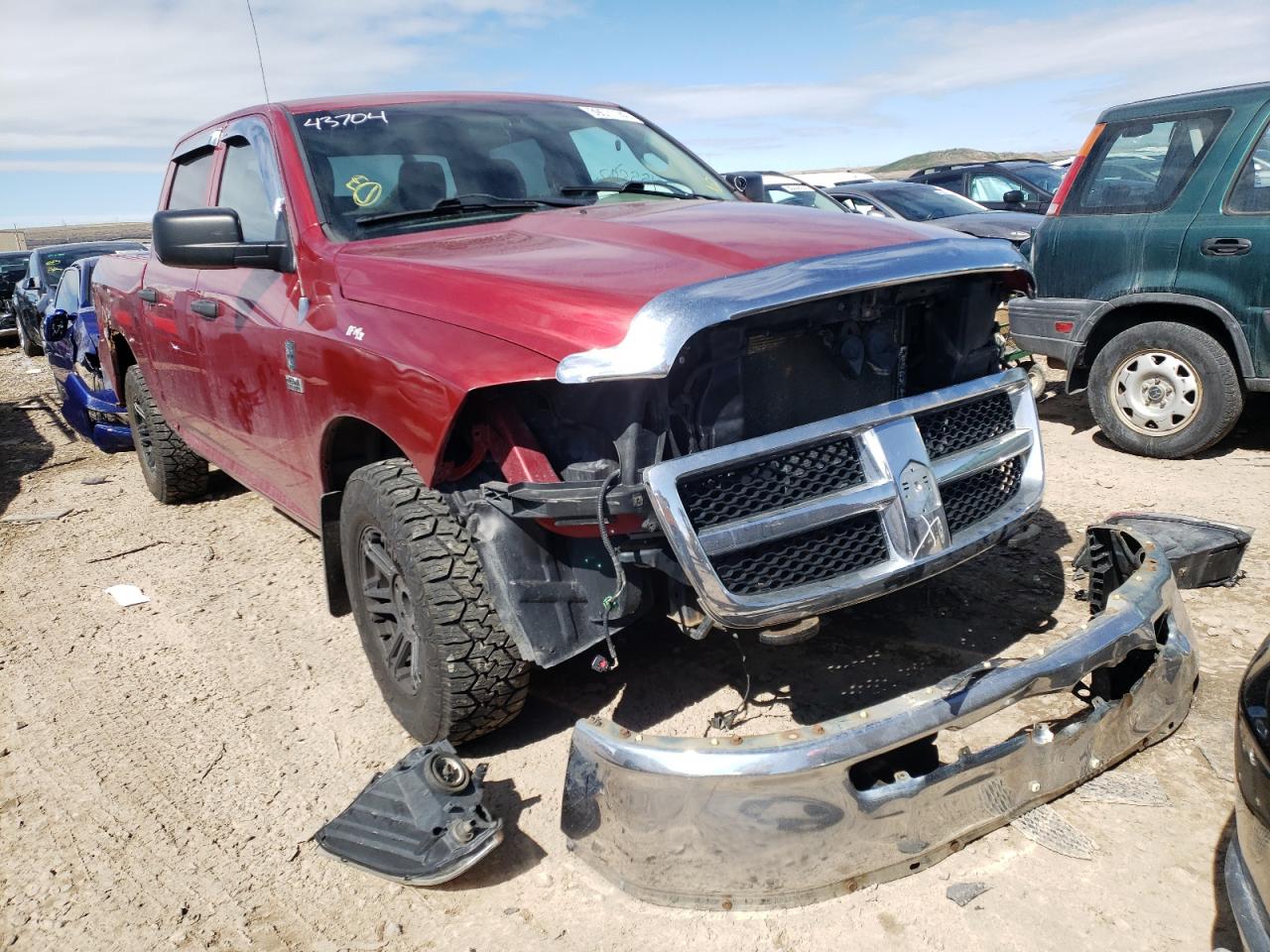 DODGE RAM 1500 2011 with VIN 1D7RV1CT9BS648082 - Photo from auction