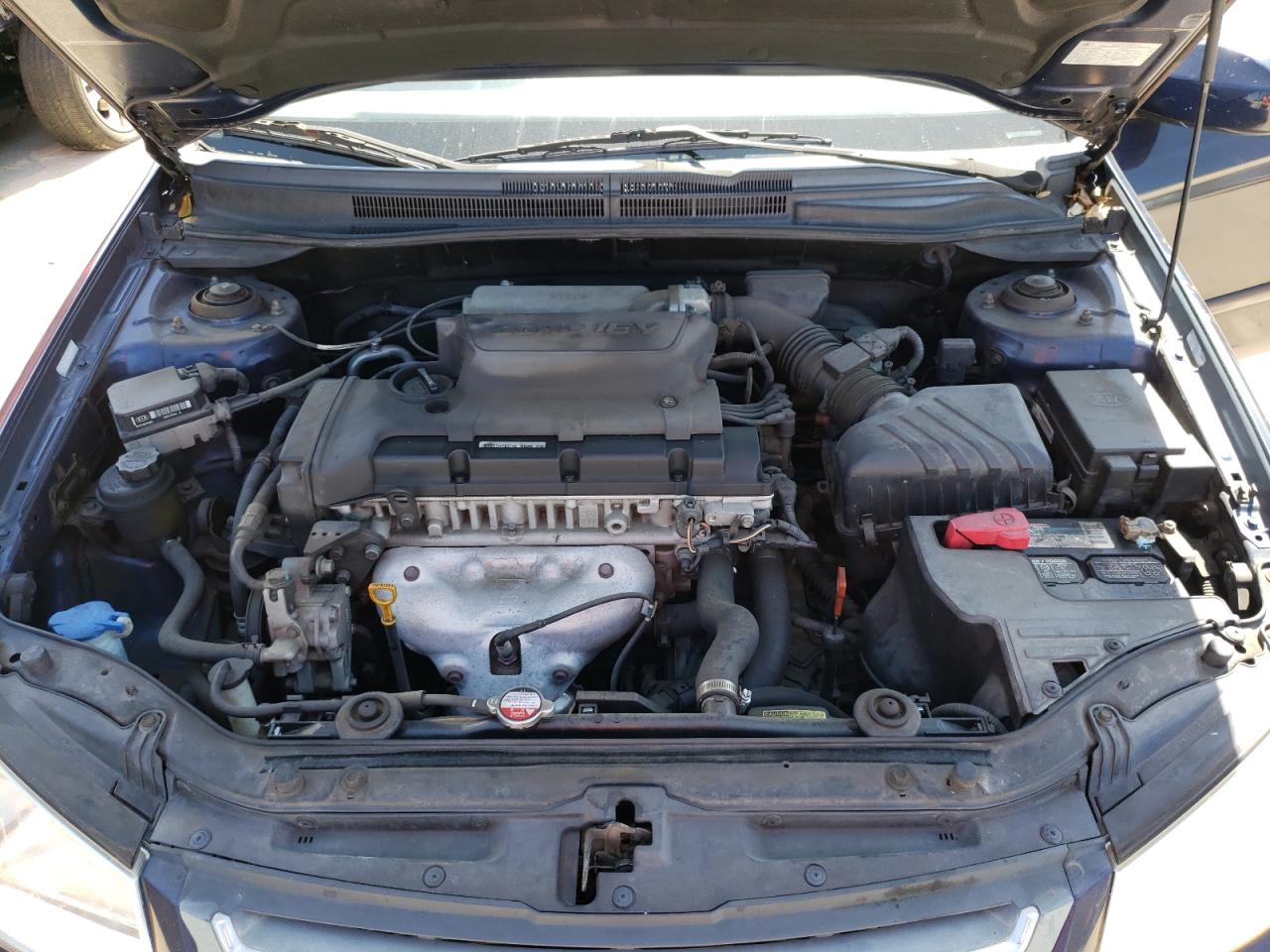Photo 7 from auction – 2008 KIA SPECTRA with VIN KNAFE121285502270