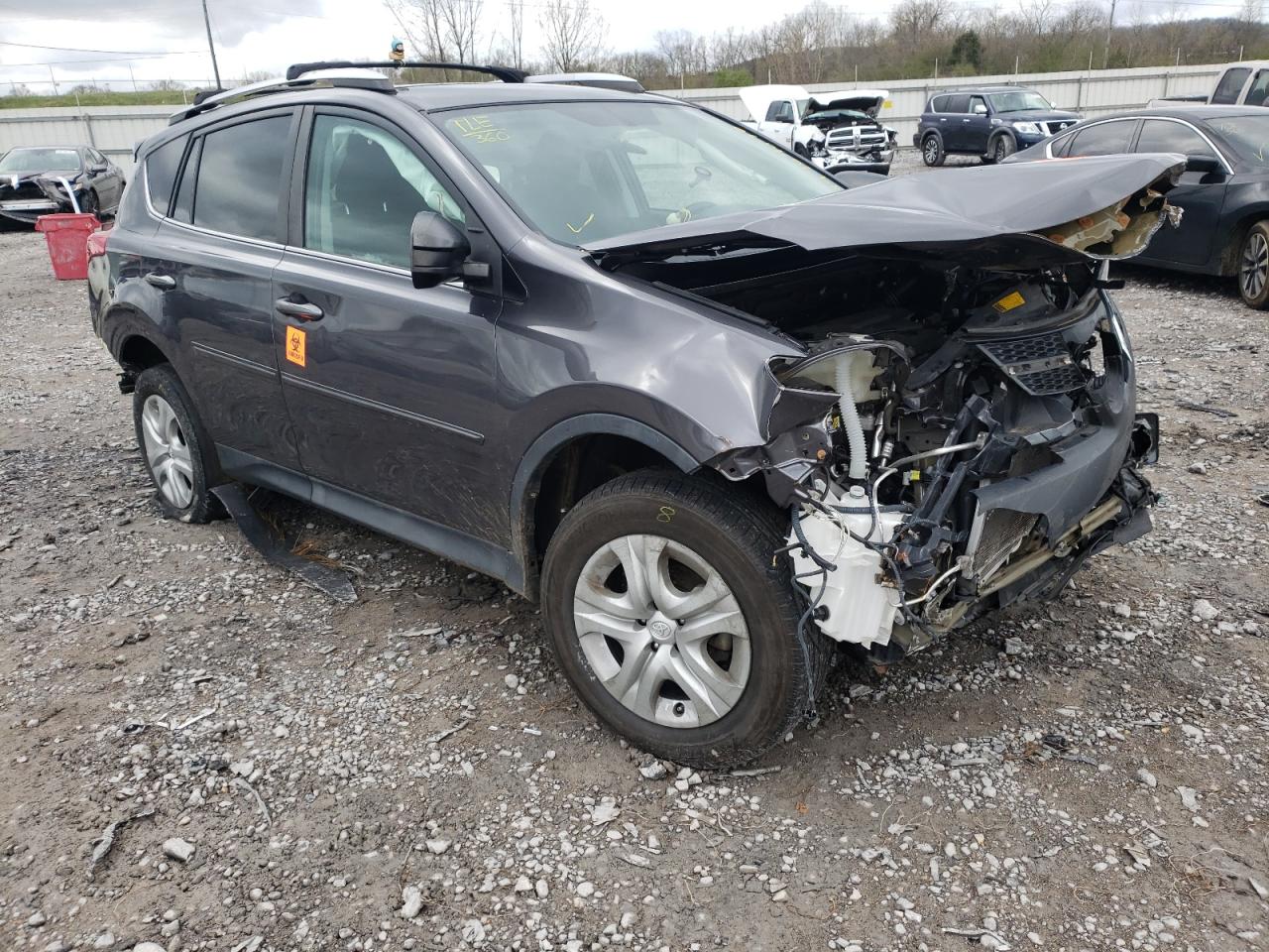 TOYOTA RAV4 LE 2015 with VIN 2T3ZFREV7FW181617 - Photo from auction