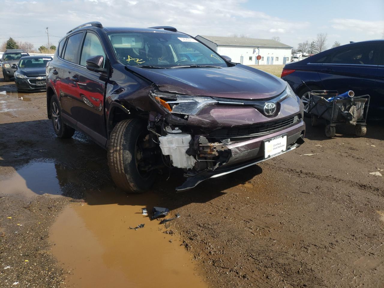 TOYOTA RAV4 ADVEN 2018 with VIN 2T3RFREV5JW806265 - Photo from auction