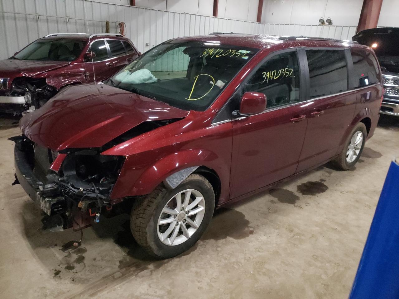 Photo 2 from auction – 2019 DODGE GRAND CARA with VIN 2C4RDGCG6KR611902