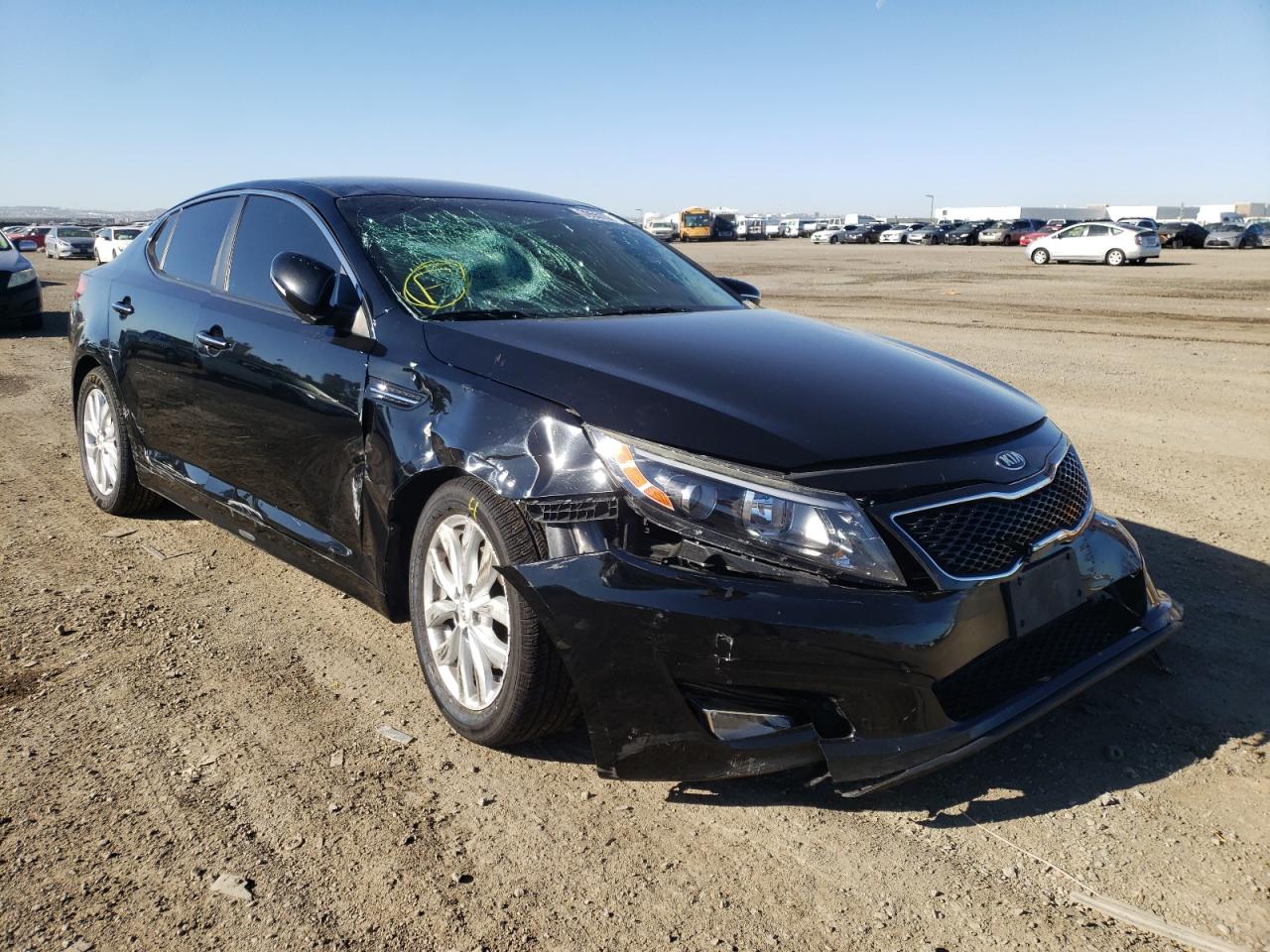 KIA OPTIMA EX 2015 with VIN 5XXGN4A73FG413976 - Photo from auction