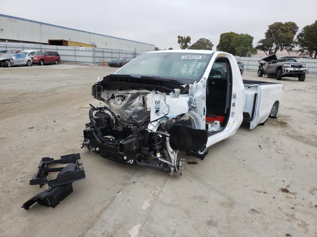 Photo 2 from auction – 2021 CHEVROLET SILVERADO with VIN 3GCNWAEF2MG475321