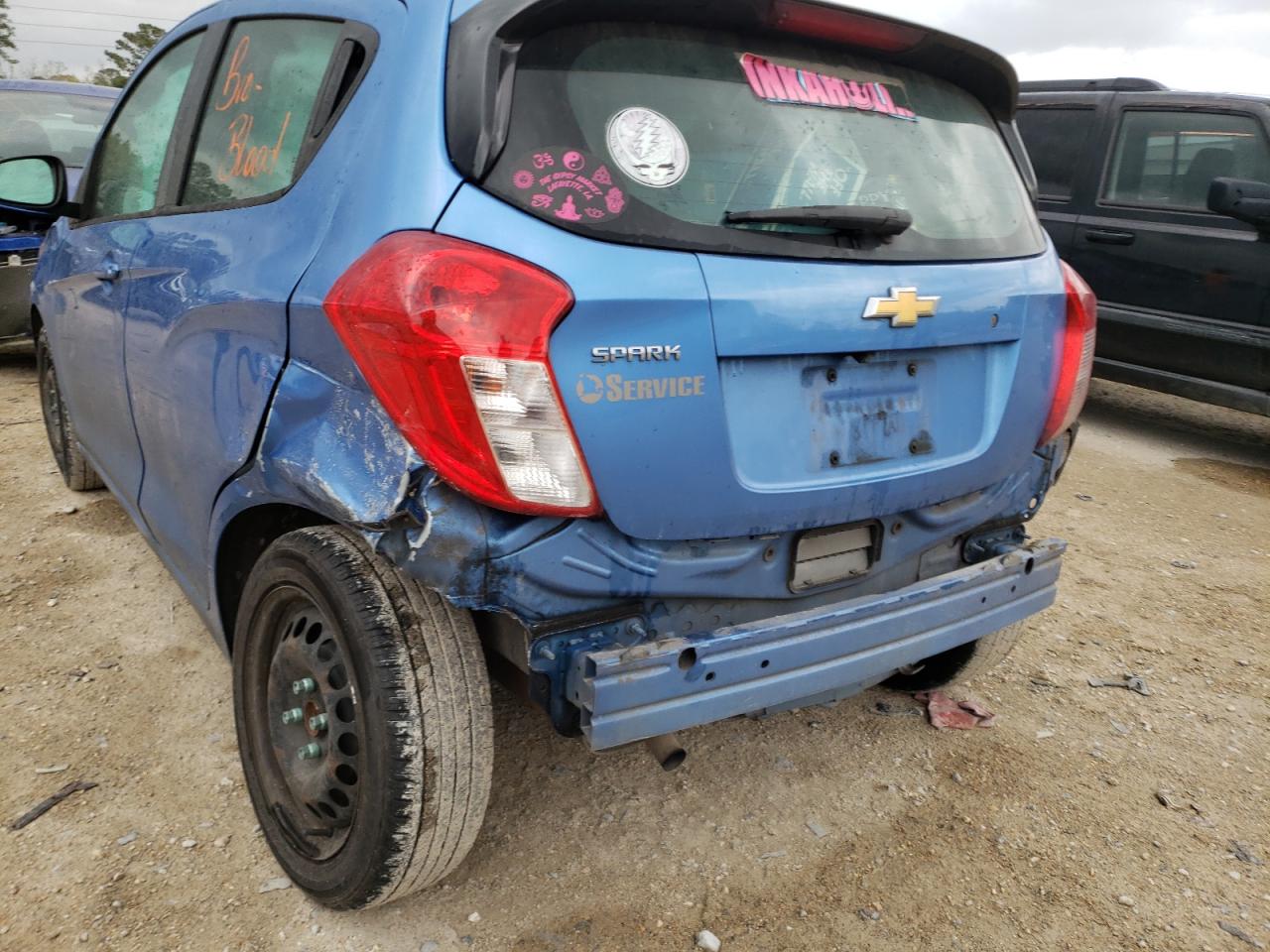 Photo 9 from auction – 2017 CHEVROLET SPARK LS with VIN KL8CB6SA8HC770840