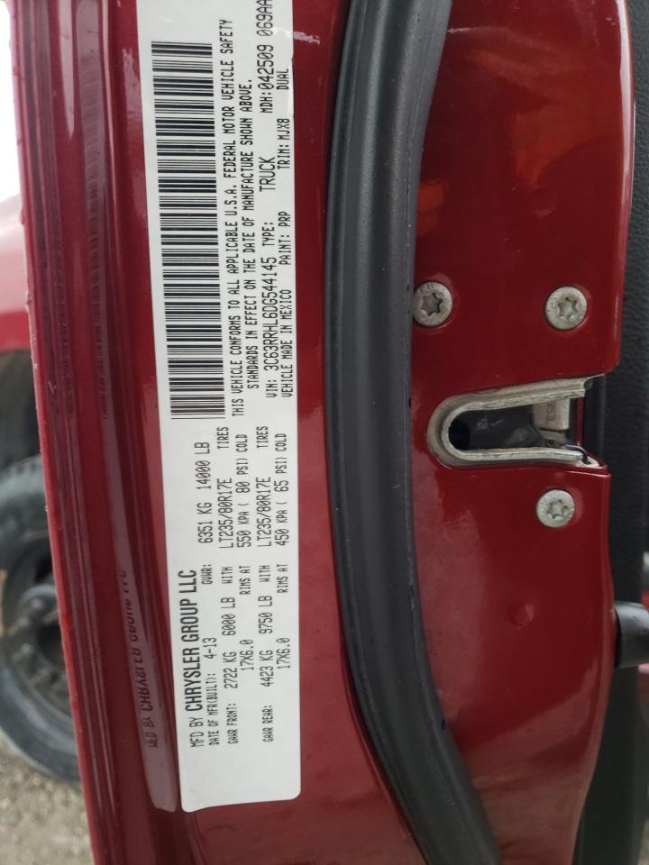 Photo 10 from auction – 2013 RAM 3500 SLT with VIN 3C63RRHL6DG544145