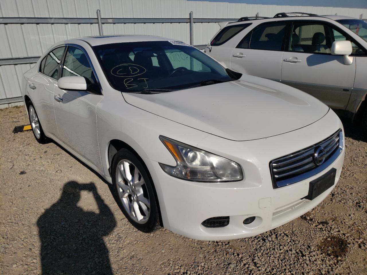 NISSAN MAXIMA S 2012 with VIN 1N4AA5AP8CC815873 - Photo from auction