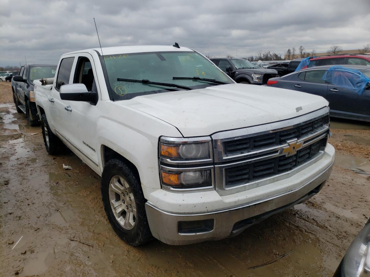 CHEVROLET SILVERADO 2014 مع رقم تعريف المركبة 3GCUKSEC1EG178030 - صورة من المزاد
