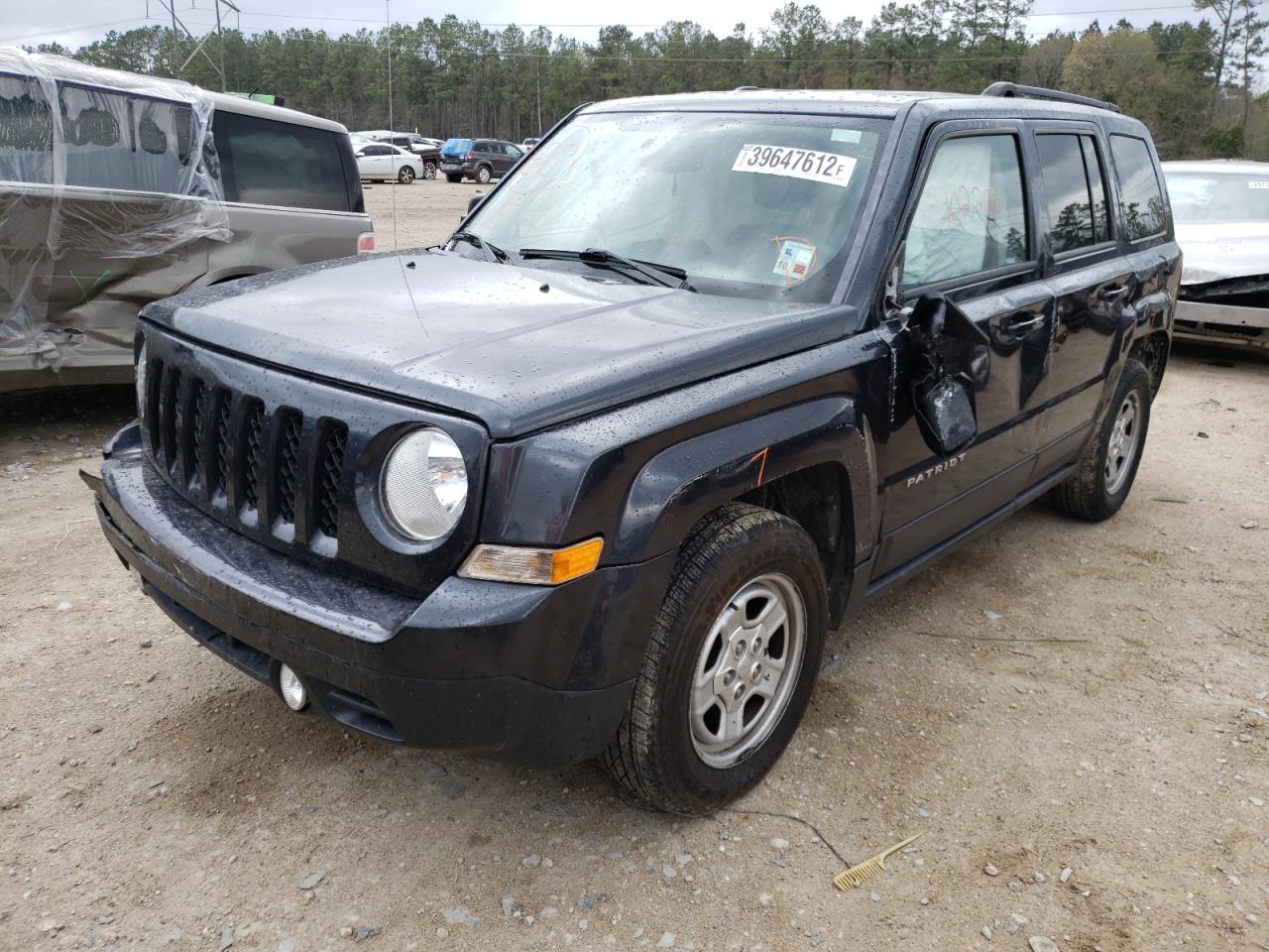 Photo 2 from auction – 2016 JEEP PATRIOT SP with VIN 1C4NJPBA5GD567745