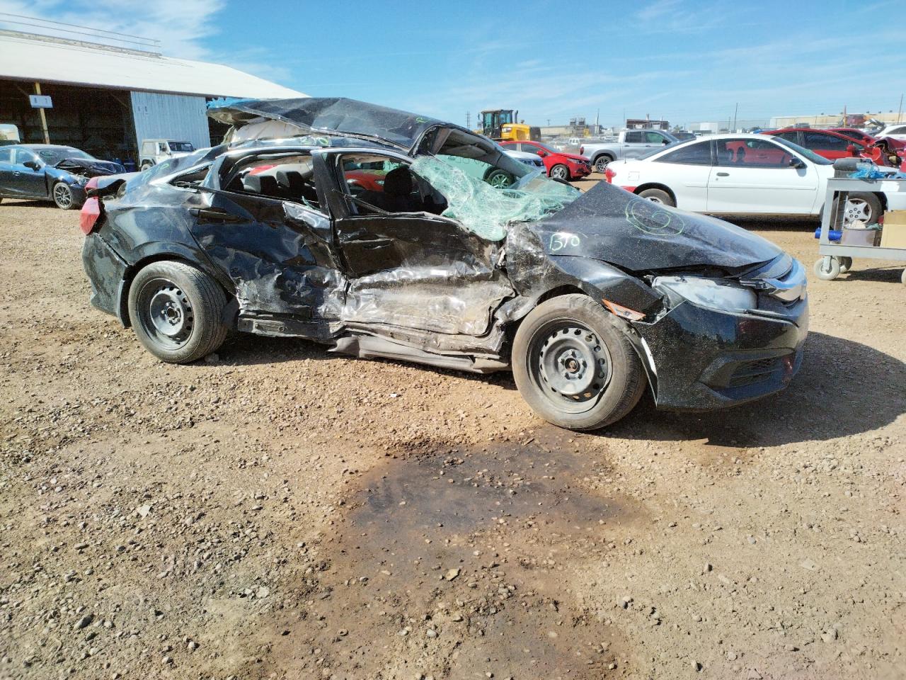 Photo 9 from auction – 2017 HONDA CIVIC LX with VIN 19XFC2F5XHE082323