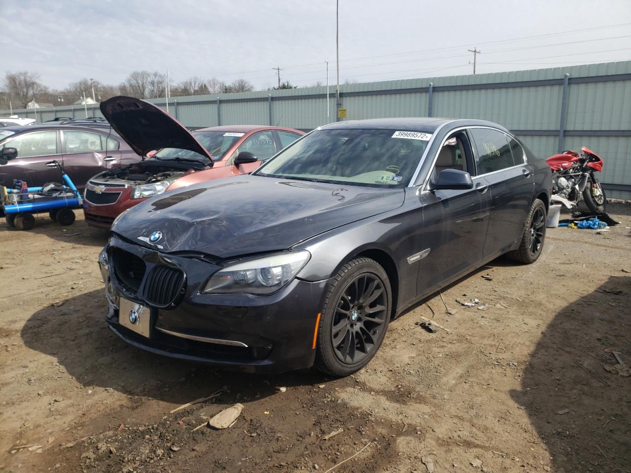Photo 2 from auction – 2009 BMW 750 LI with VIN WBAKB835X9CY62630