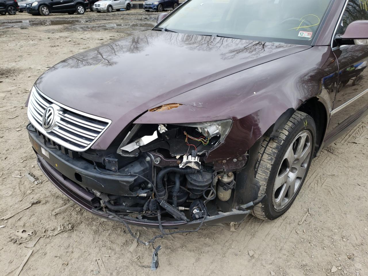Photo 9 from auction – 2004 VOLKSWAGEN PHAETON 4. with VIN WVWAF63D548009773