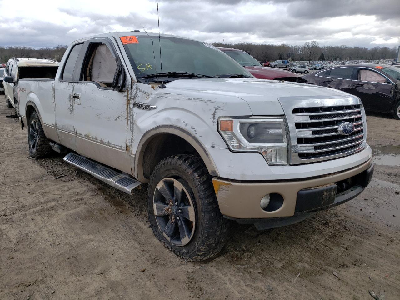 FORD F150 SUPER 2013 with VIN 1FTFX1EF6DFB73632 - Photo from auction