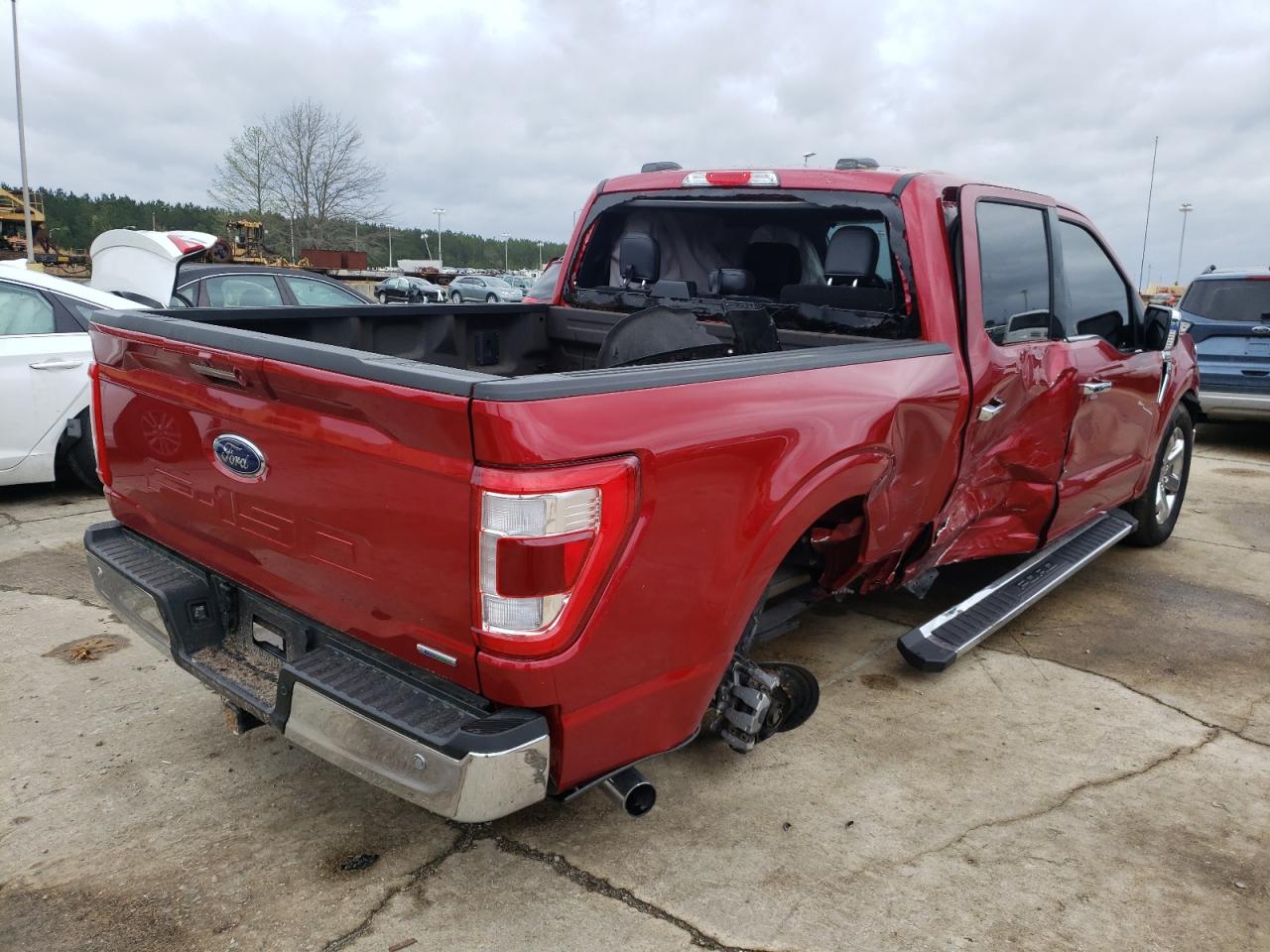 Photo 4 from auction – 2021 FORD F150 SUPER with VIN 1FTEW1C81MKD78981