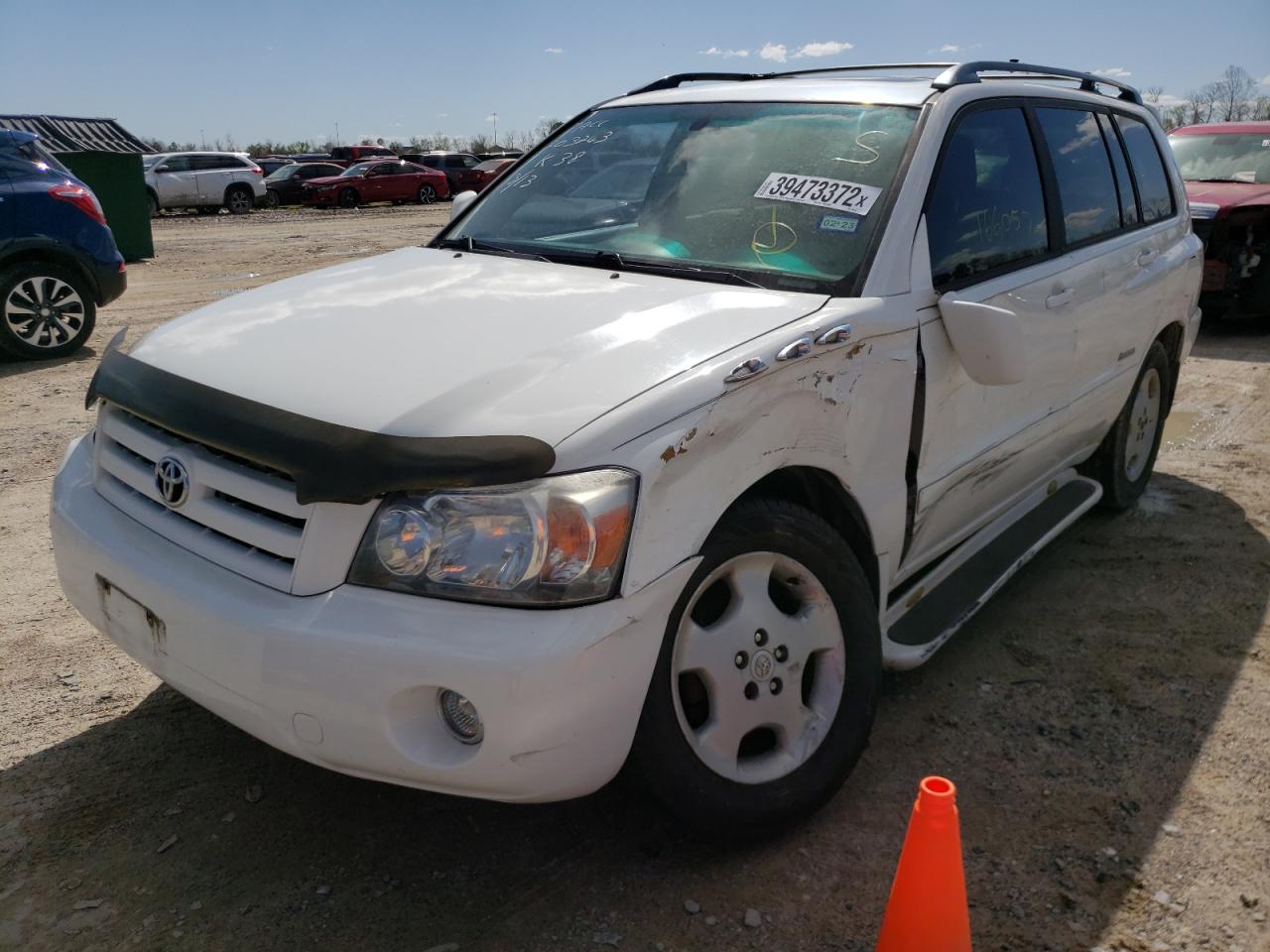 Photo 2 from auction – 2006 TOYOTA HIGHLANDER with VIN JTEDP21A760109141