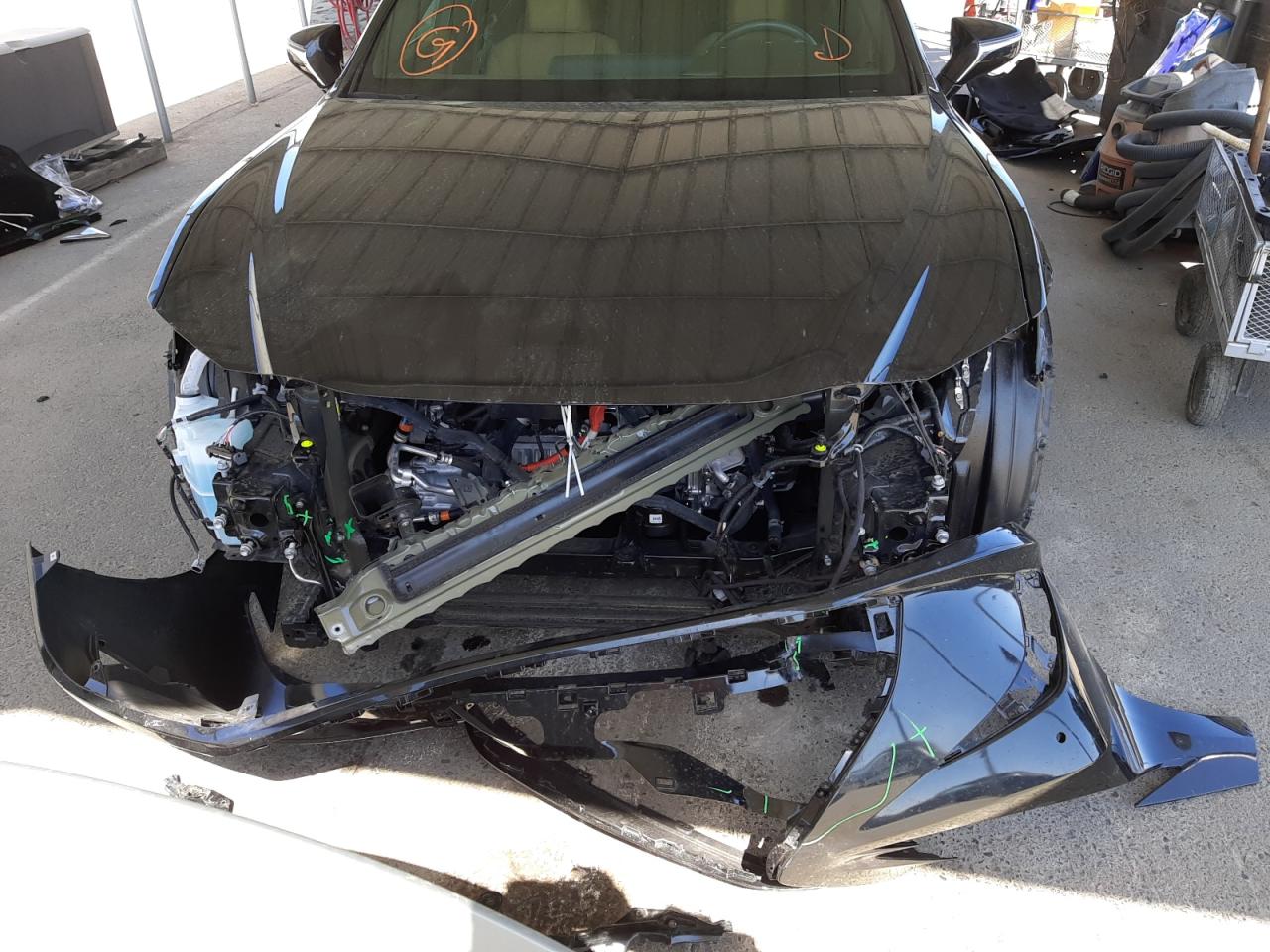 Photo 9 from auction – 2021 LEXUS ES 300H with VIN 58ADA1C14MU008551