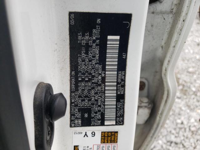Photo 10 from auction – 2006 TOYOTA HIGHLANDER with VIN JTEDP21A560114449