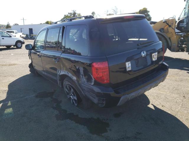 Photo 3 from auction – 2003 HONDA PILOT EXL with VIN 2HKYF18583H603132