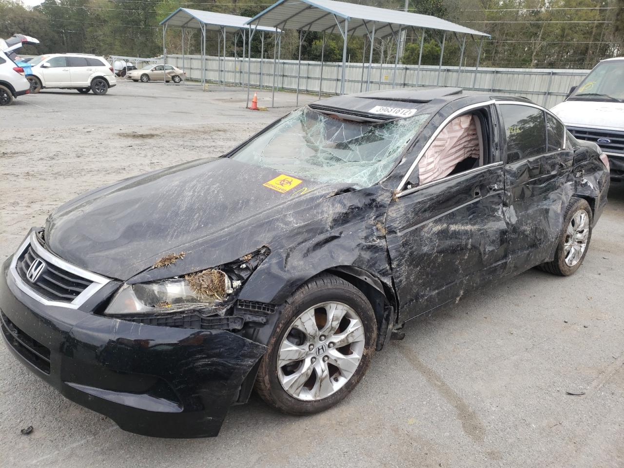 Photo 9 from auction – 2008 HONDA ACCORD EX with VIN JHMCP26778C045552