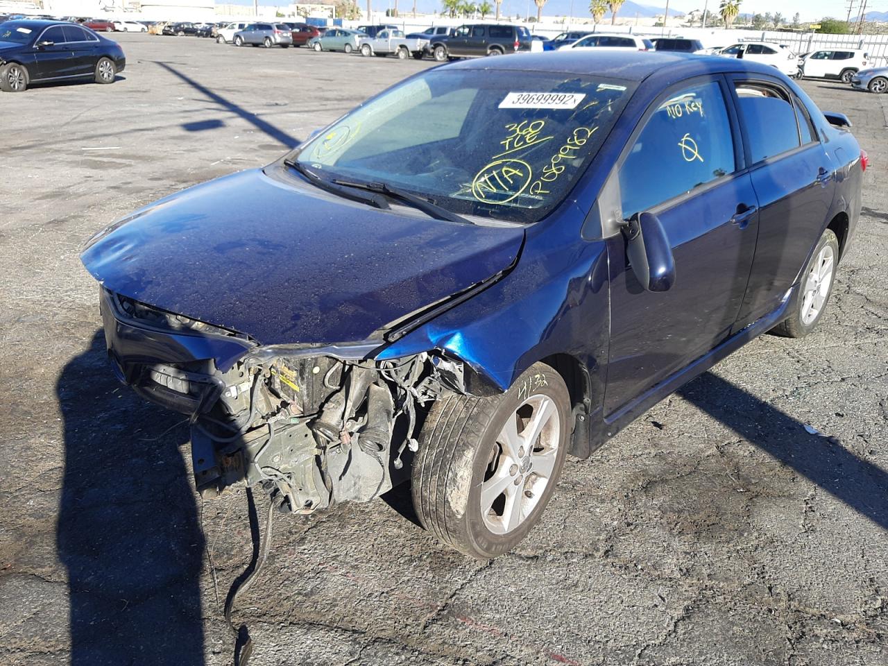 Photo 2 from auction – 2013 TOYOTA COROLLA with VIN 5YFBU4EE6DP089982