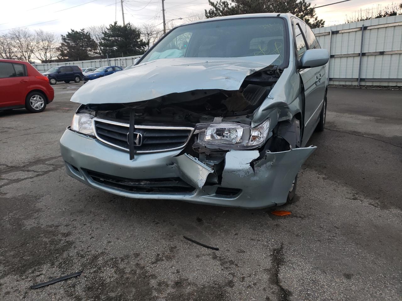 Photo 9 from auction – 2004 HONDA ODYSSEY EX with VIN 5FNRL18054B016629