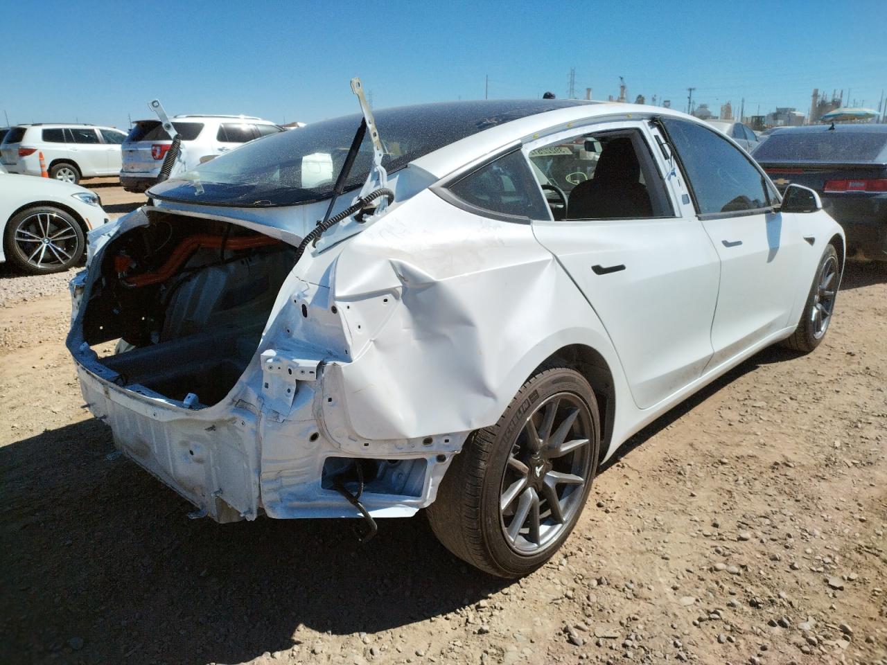 Photo 4 from auction – 2021 TESLA MODEL 3 with VIN 5YJ3E1EA1MF871163