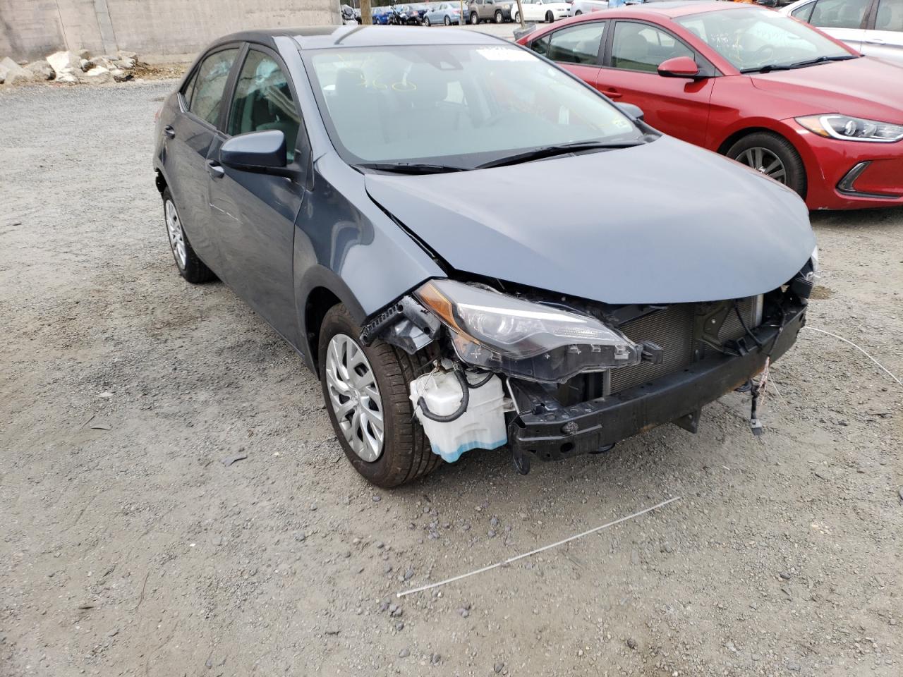 TOYOTA COROLLA L 2019 with VIN 2T1BURHE9KC163367 - Photo from auction