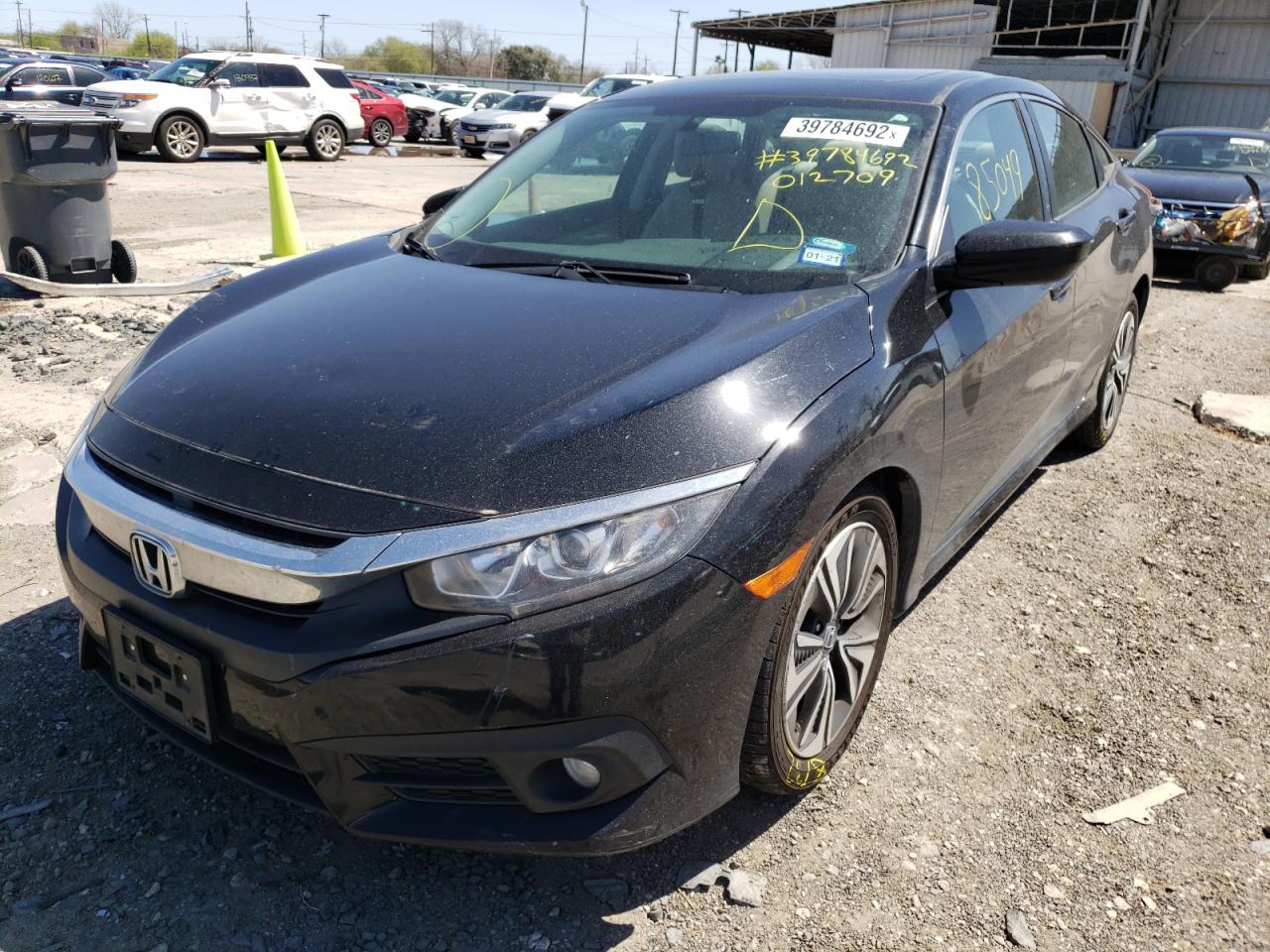 Photo 2 from auction – 2017 HONDA CIVIC EX with VIN 19XFC1F30HE012709