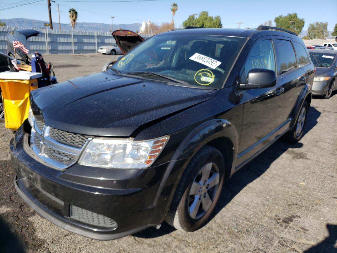 Photo 2 from auction – 2011 DODGE JOURNEY MA with VIN 3D4PG1FG0BT523516
