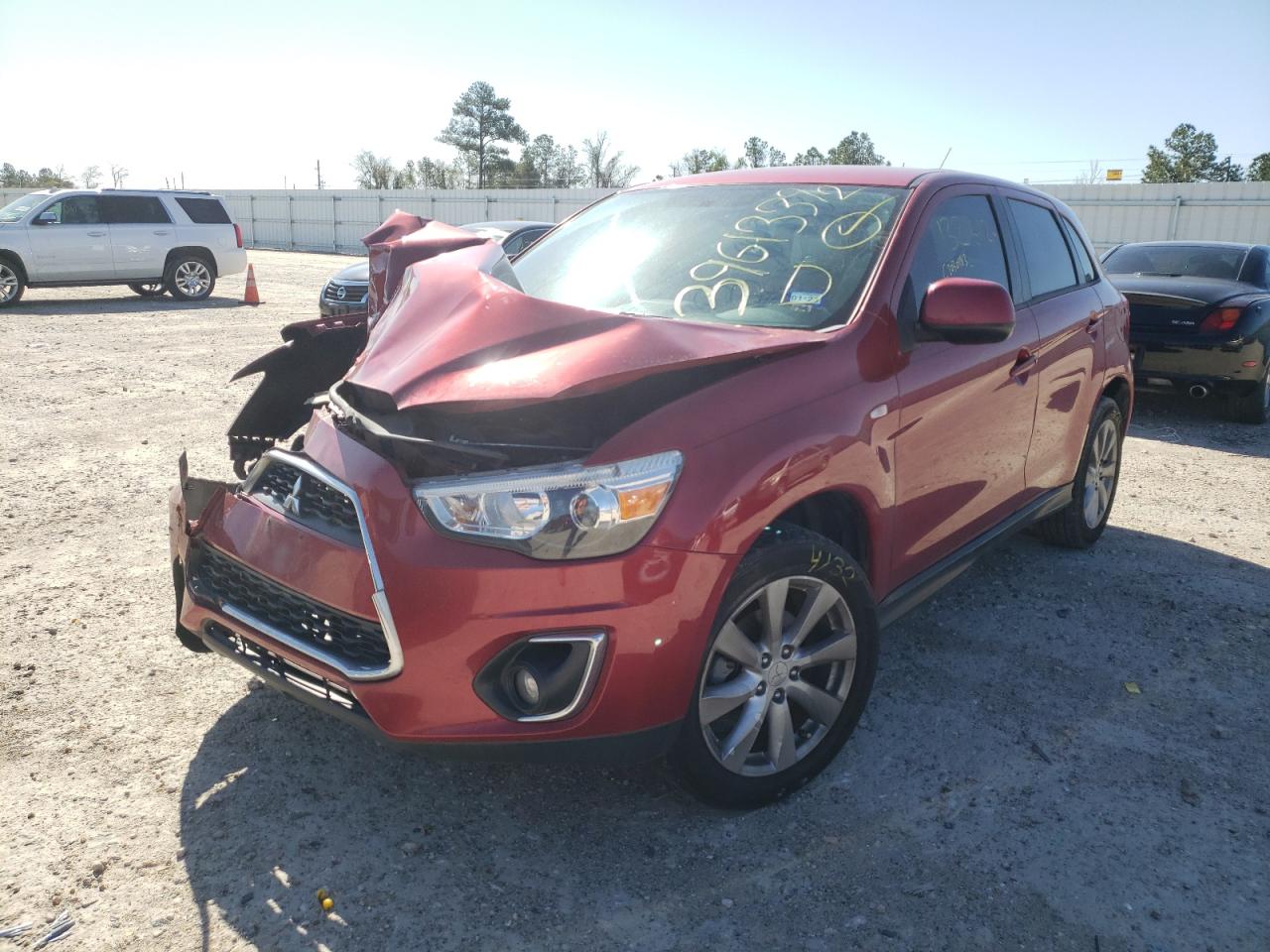 Photo 2 from auction – 2015 MITSUBISHI OUTLANDER with VIN 4A4AP3AU8FE003459