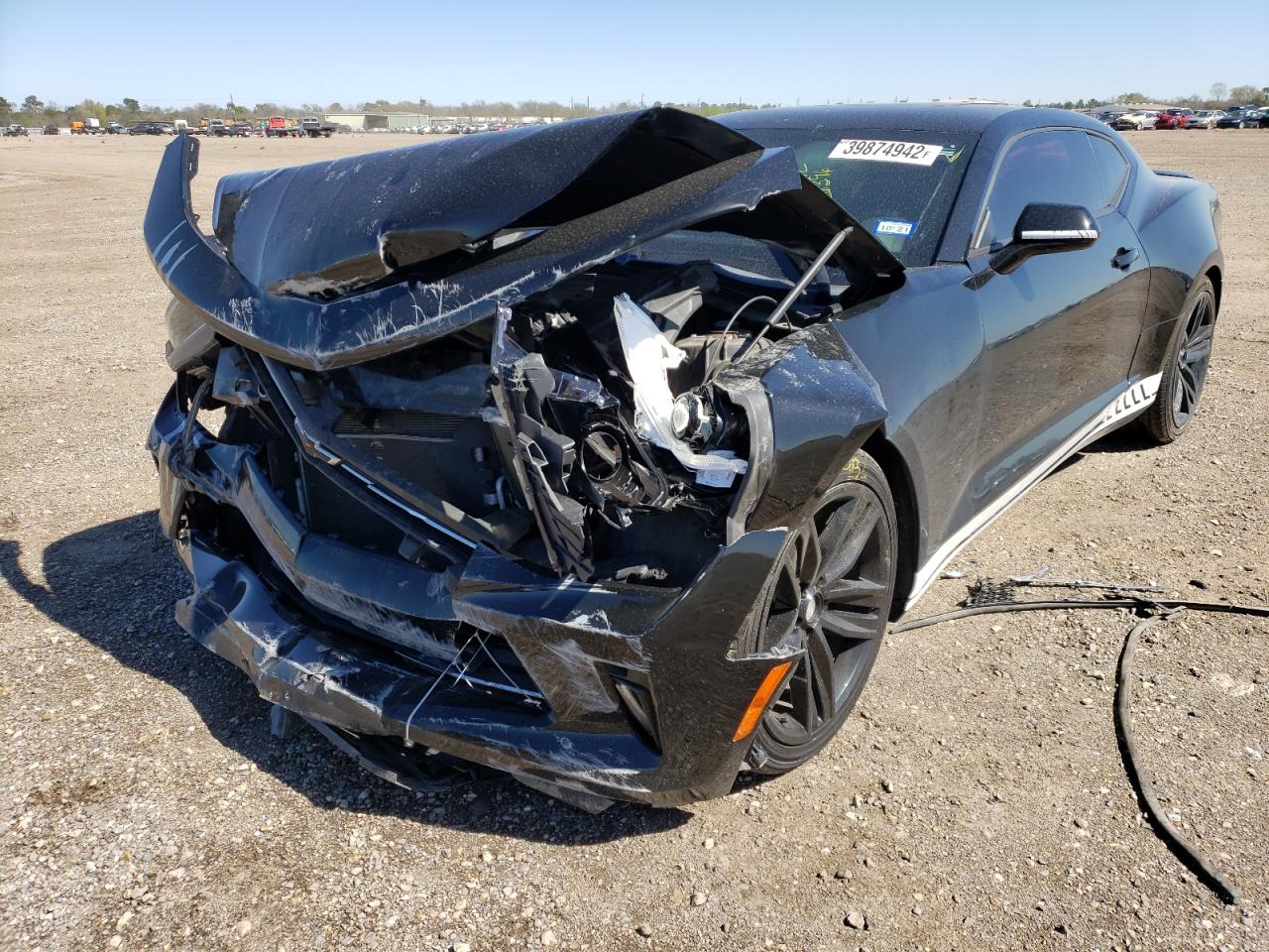 Photo 2 from auction – 2018 CHEVROLET CAMARO LT with VIN 1G1FB1RS9J0126396