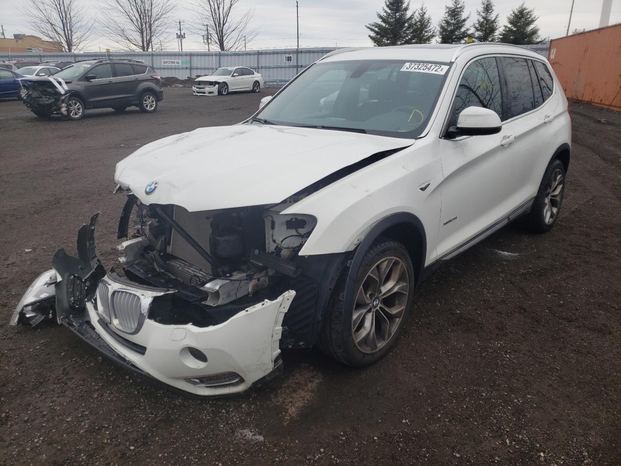 Photo 2 from auction – 2015 BMW X3 XDRIVE2 with VIN 5UXWX9C50F0D46349