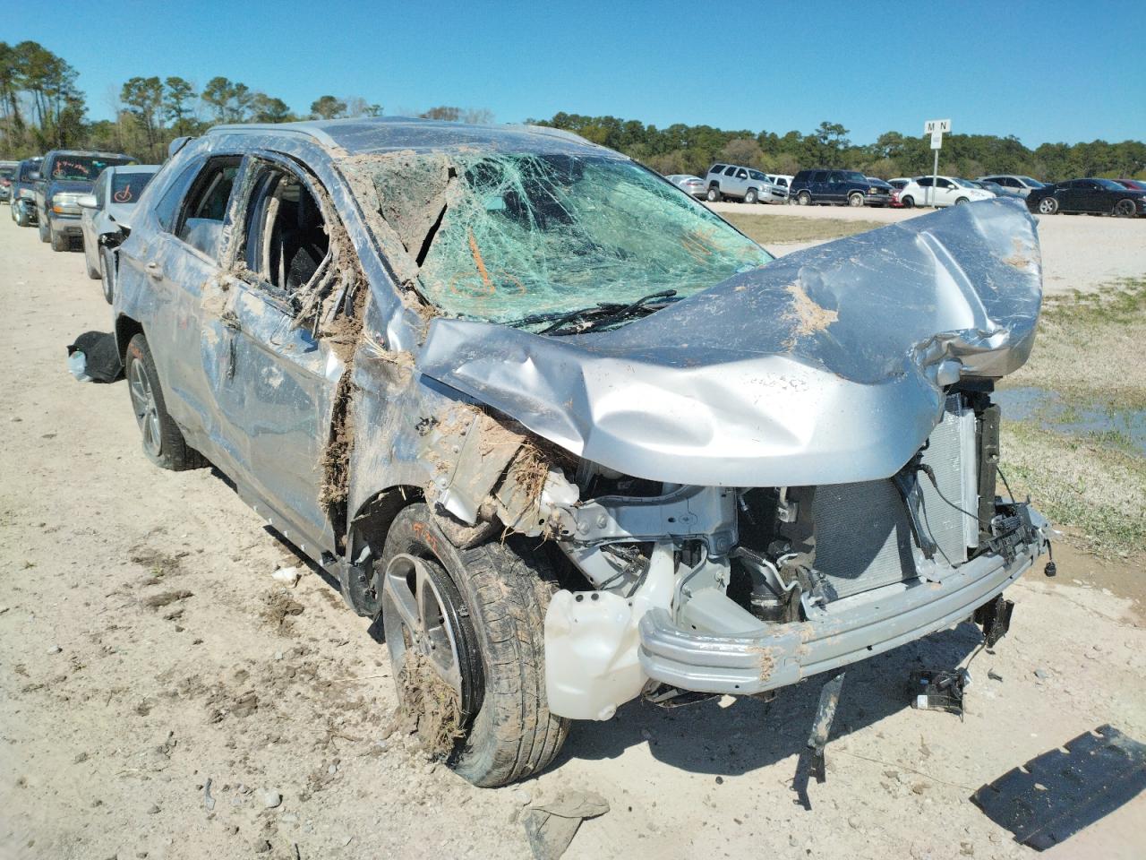 FORD EDGE SEL 2020 with VIN 2FMPK3J94LBB20485 - Photo from auction