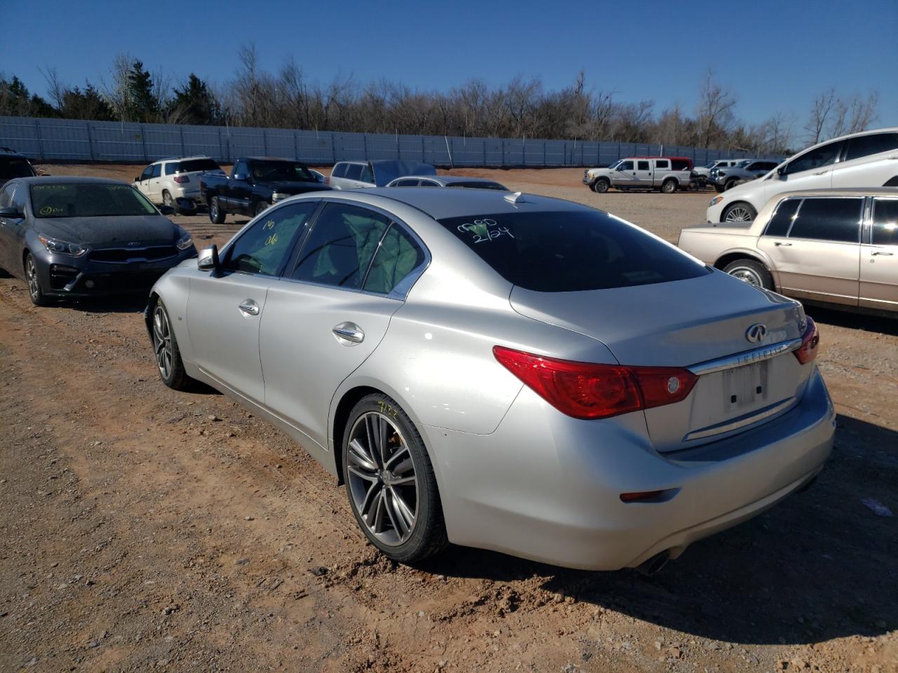 Photo 3 from auction – 2014 INFINITI Q50 BASE with VIN JN1BV7AP8EM688881
