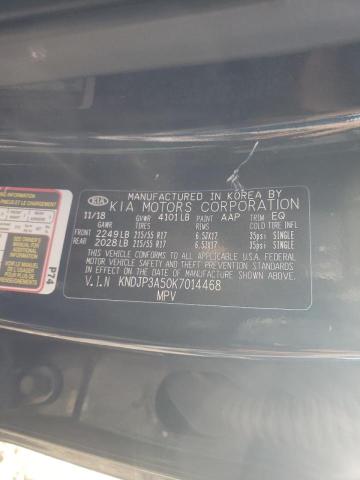 Photo 10 from auction – 2019 KIA SOUL + with VIN KNDJP3A50K7014468