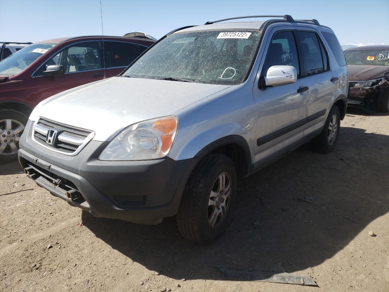 Photo 2 from auction – 2002 HONDA CR-V EX with VIN JHLRD78852C090619
