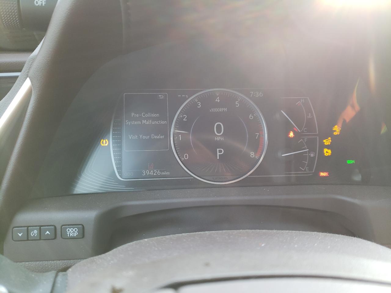 Photo 8 from auction – 2020 LEXUS ES 350 with VIN 58ADZ1B12LU059748