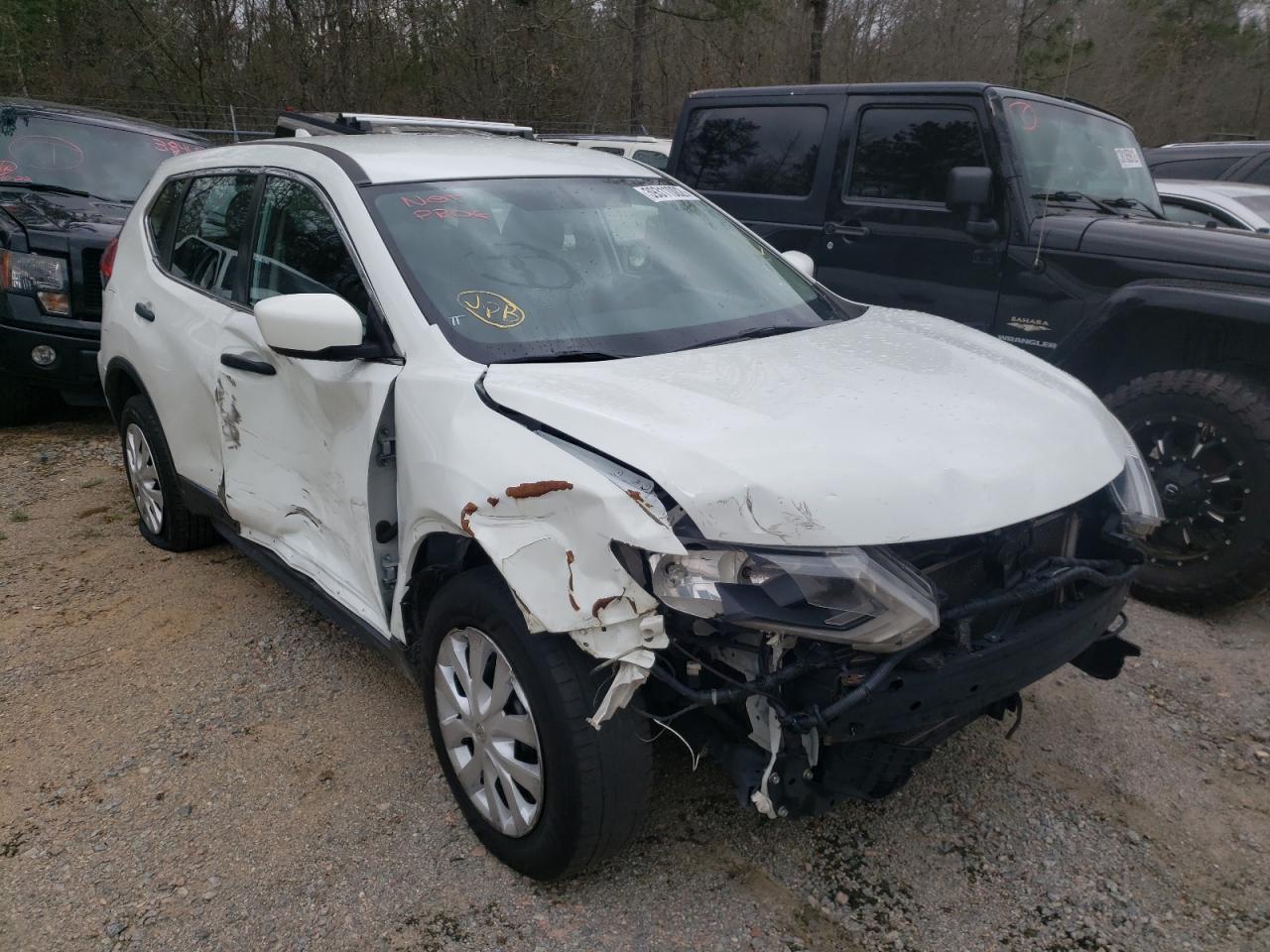 NISSAN ROGUE S 2017 with VIN KNMAT2MT9HP511057 - Photo from auction