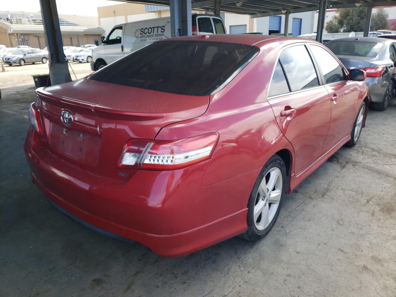 Photo 4 from auction – 2010 TOYOTA CAMRY BASE with VIN 4T1BF3EK0AU073068