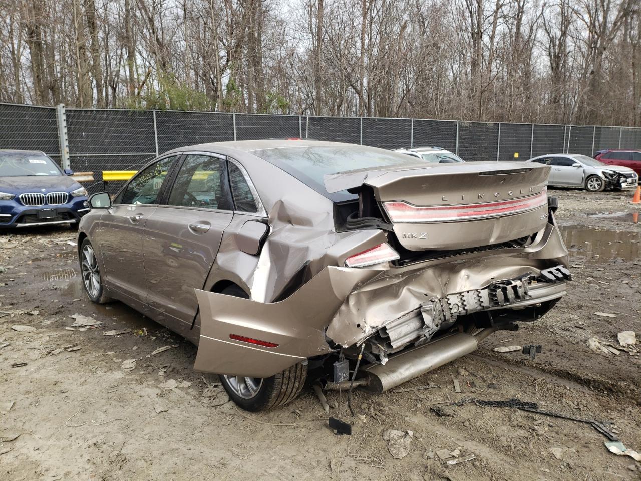 Photo 3 from auction – 2019 LINCOLN MKZ RESERV with VIN 3LN6L5LU4KR604114