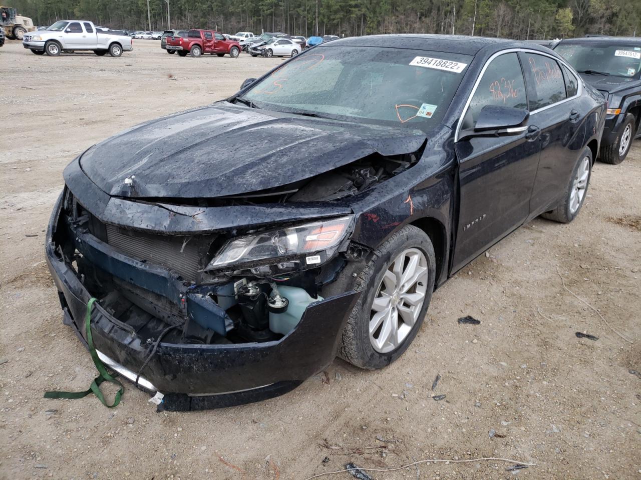 Photo 2 from auction – 2017 CHEVROLET IMPALA LT with VIN 2G1105S36H9126785