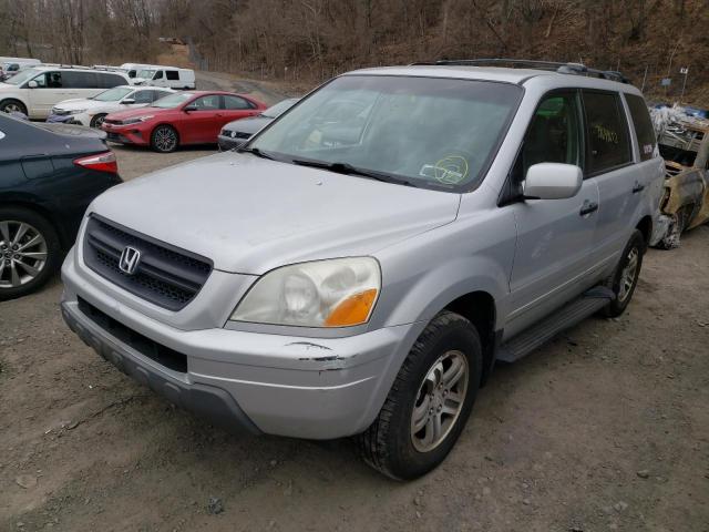 Photo 2 from auction – 2004 HONDA PILOT with VIN 2HKYF18674H593039
