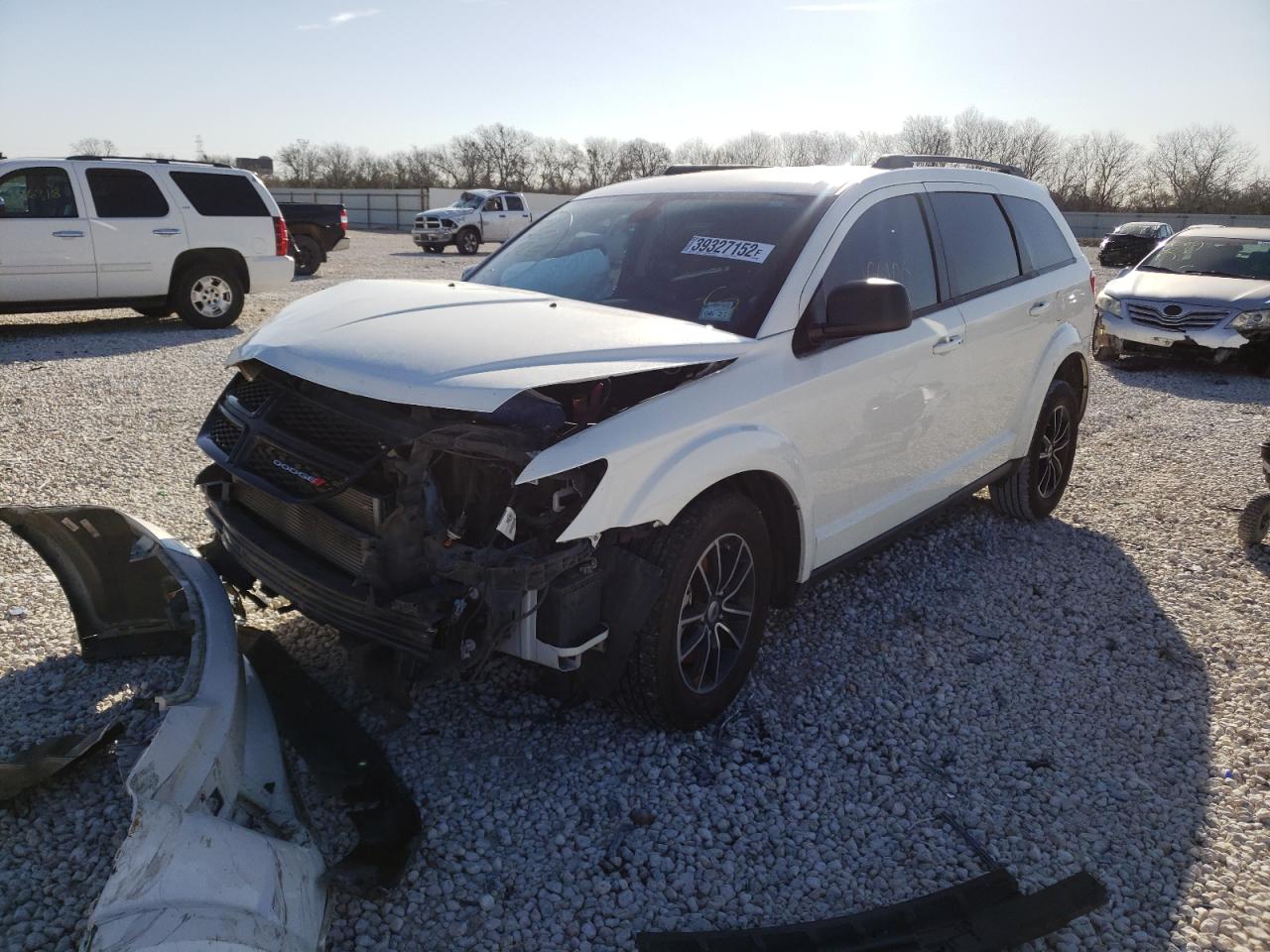 Photo 2 from auction – 2018 DODGE JOURNEY SE with VIN 3C4PDCAB7JT524819