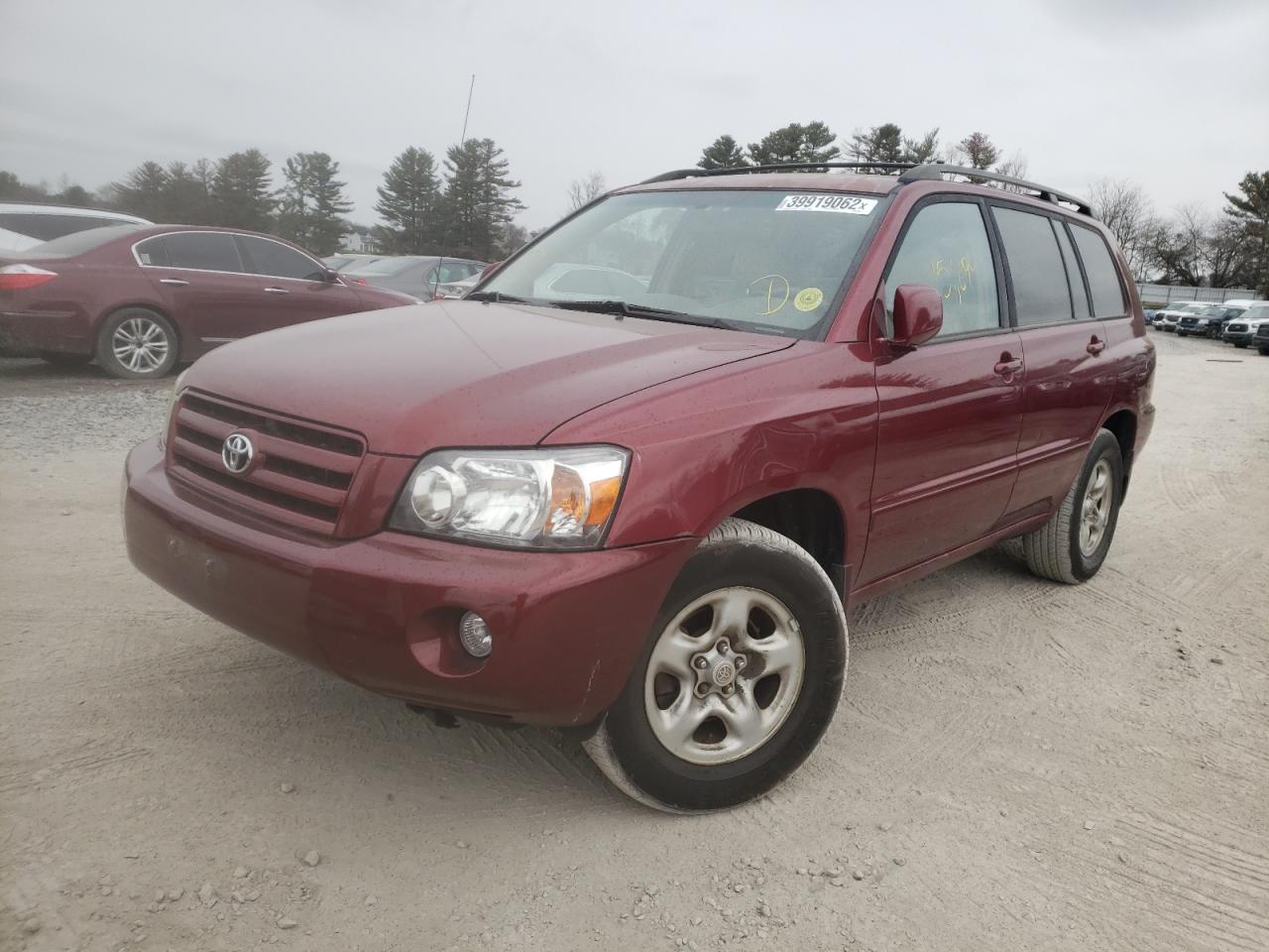 Photo 2 from auction – 2005 TOYOTA HIGHLANDER with VIN JTEGD21A650116246