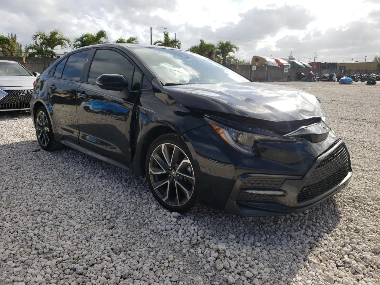 TOYOTA COROLLA SE 2020 with VIN 5YFS4RCE5LP054817 - Photo from auction