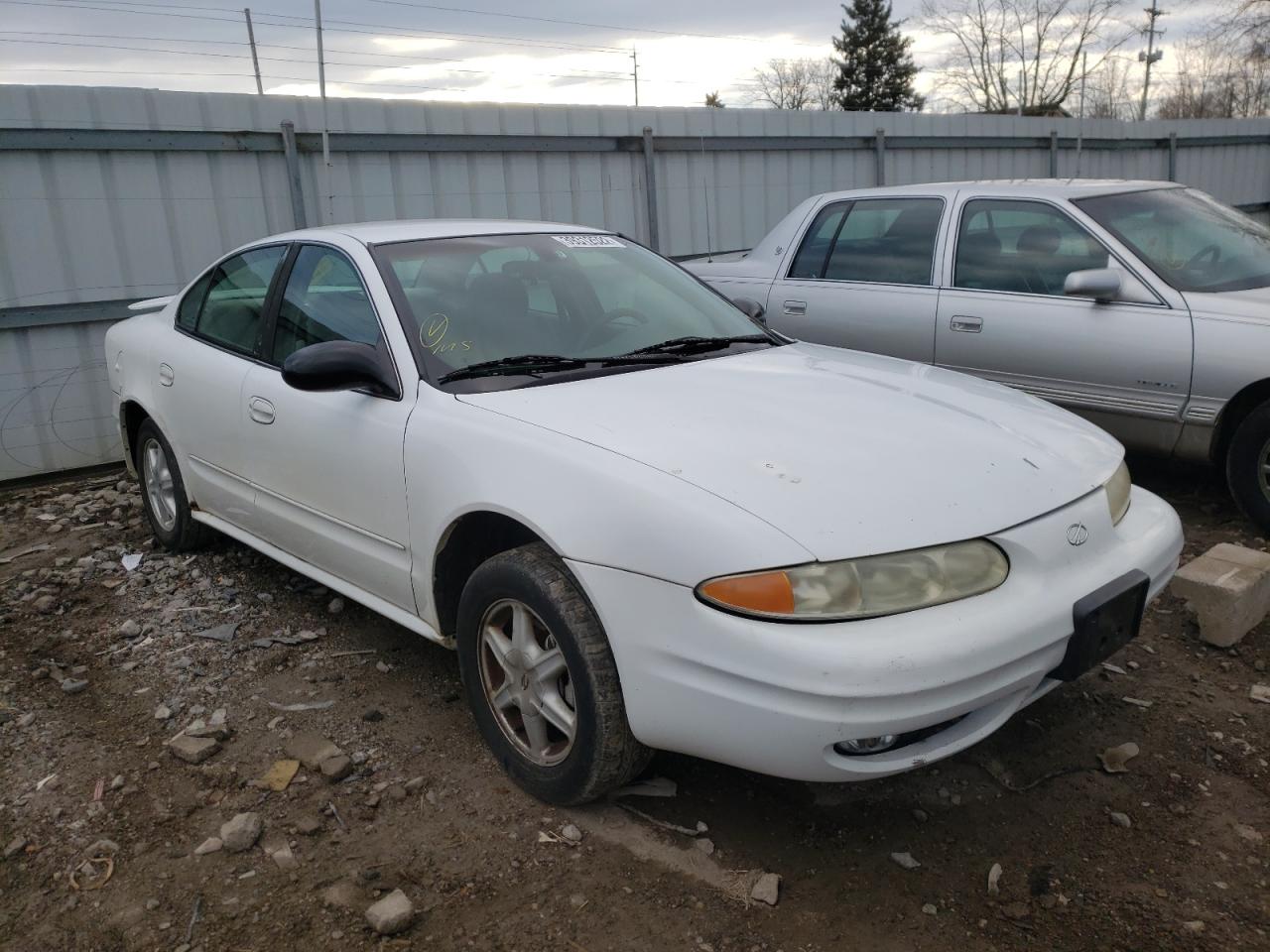 OLDSMOBILE ALERO GL 2002 with VIN 1G3NL52F72C237288 - Photo from auction