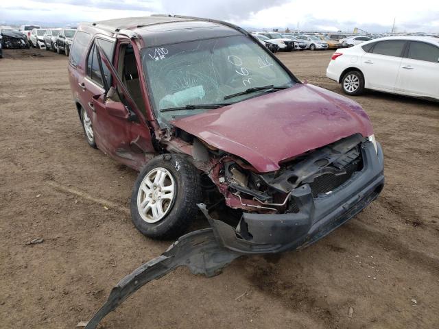 HONDA CR-V 2002 with VIN JHLRD77822C083306 - Photo from auction