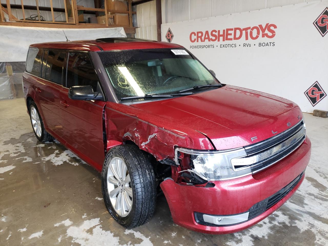 FORD FLEX SEL 2013 with VIN 2FMGK5C80DBD02069 - Photo from auction