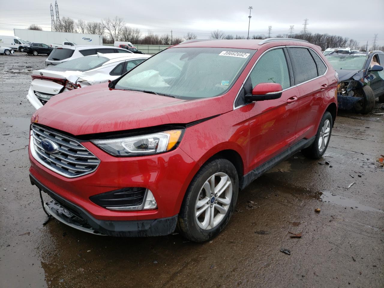 Photo 2 from auction – 2020 FORD EDGE SEL with VIN 2FMPK4J98LBA49801