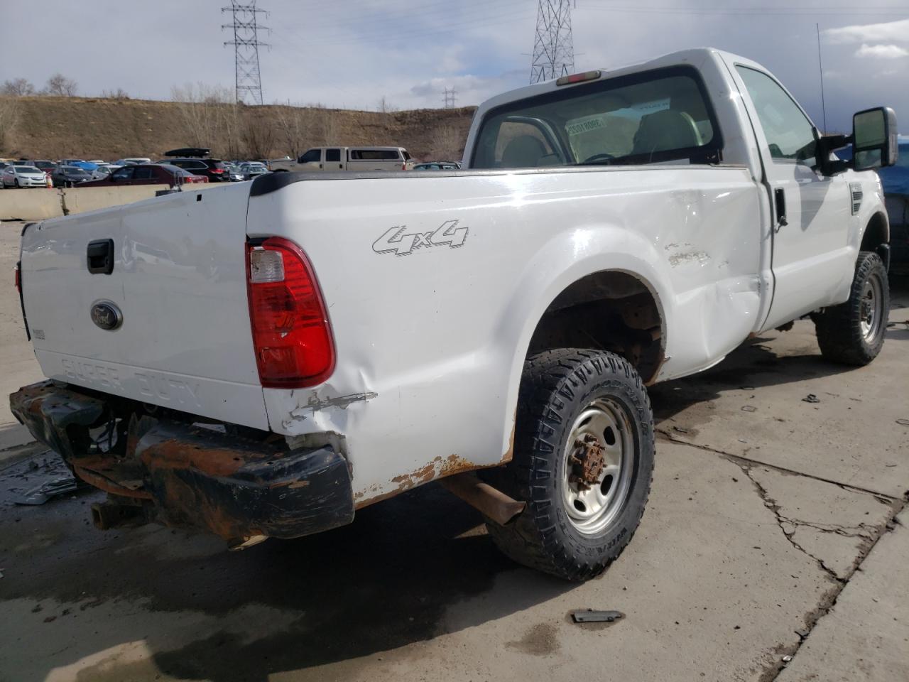 Photo 4 from auction – 2008 FORD F250 SUPER with VIN 1FTNF21578ED38827